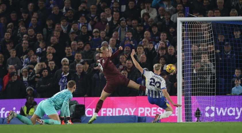 Erling Haaland Trở Thành Vua Phá Lưới Ngoại Hạng Anh Nhưng Man City Thất Bại Trước Brighton