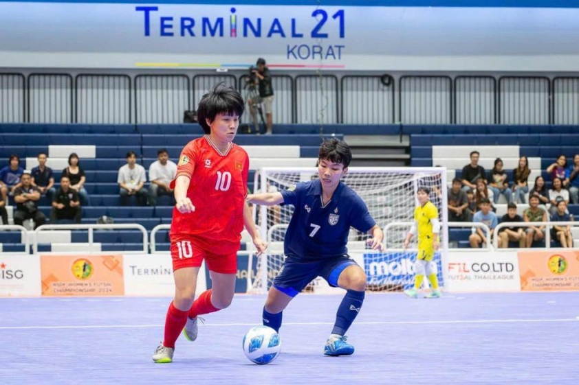 ĐT Futsal Nữ Việt Nam Vượt Qua Myanmar Với Tỷ Số Thuyết Phục 5-2