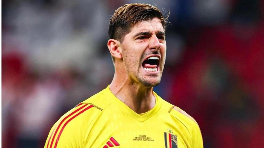 Courtois từ chối trở lại đội tuyển Bỉ khi HLV Tedesco còn tại vị