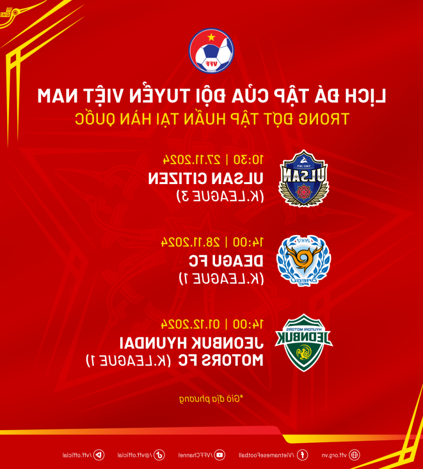 Đội tuyển Việt Nam chuẩn bị kỹ lưỡng cho AFF Cup 2024 với 3 trận đấu tập tại Hàn Quốc