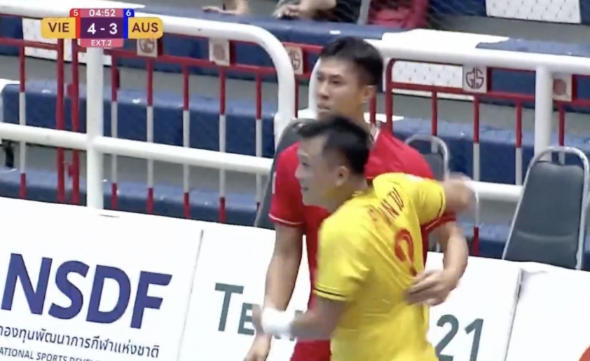 Thắng ngược đầy kịch tính, futsal Việt Nam vào chung kết giải Đông Nam Á