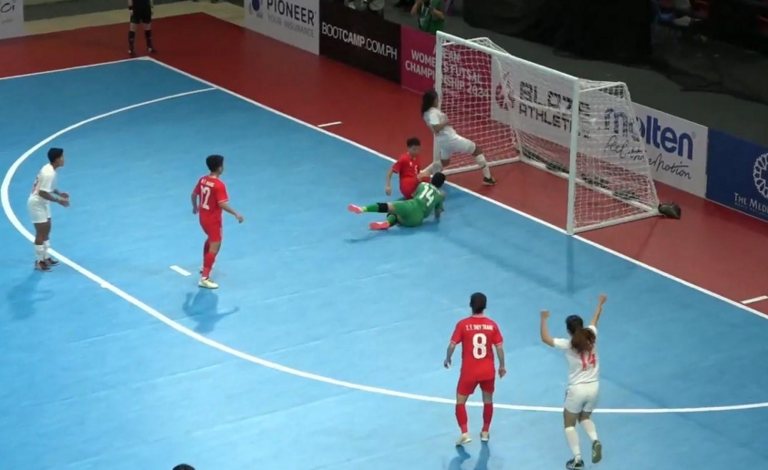 ĐT Futsal Nữ Việt Nam Vượt Qua Myanmar Với Tỷ Số Thuyết Phục 5-2
