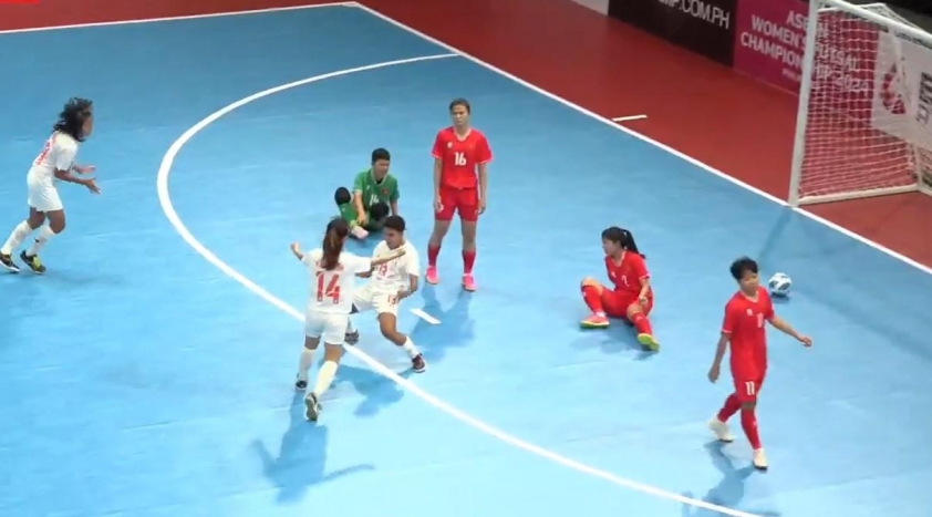 ĐT Futsal Nữ Việt Nam Vượt Qua Myanmar Với Tỷ Số Thuyết Phục 5-2
