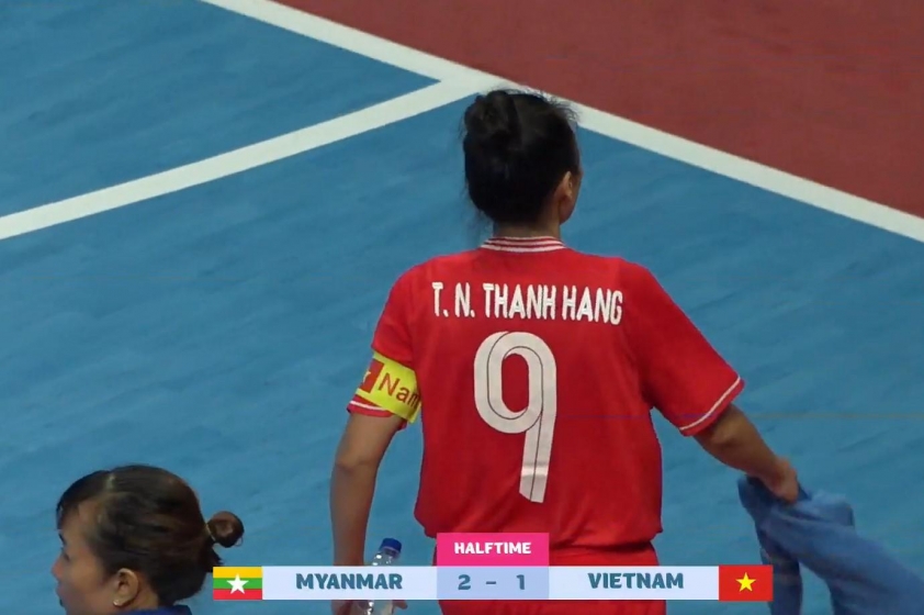 ĐT Futsal Nữ Việt Nam Vượt Qua Myanmar Với Tỷ Số Thuyết Phục 5-2