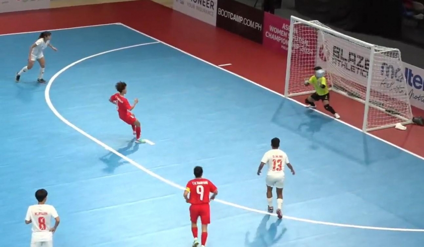 ĐT Futsal Nữ Việt Nam Vượt Qua Myanmar Với Tỷ Số Thuyết Phục 5-2