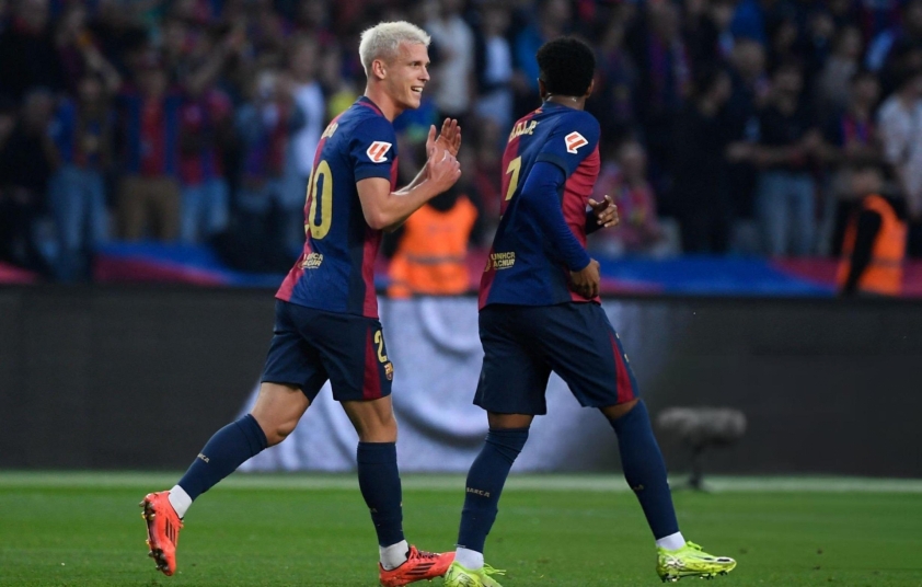 Barcelona tạo nên chiến thắng ấn tượng trước Espanyol nhờ pha kiến tạo tuyệt vời của Lamine Yamal