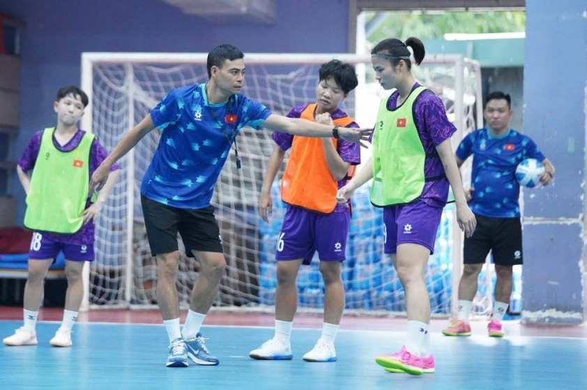 ĐT Futsal Nữ Việt Nam đối diện lịch thi đấu khắc nghiệt tại giải Đông Nam Á 2024