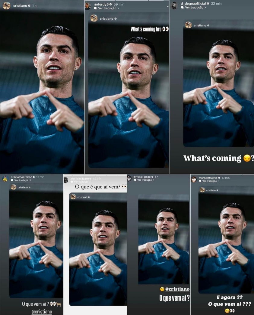 Bí ẩn Story của Ronaldo khuấy động thế giới bóng đá