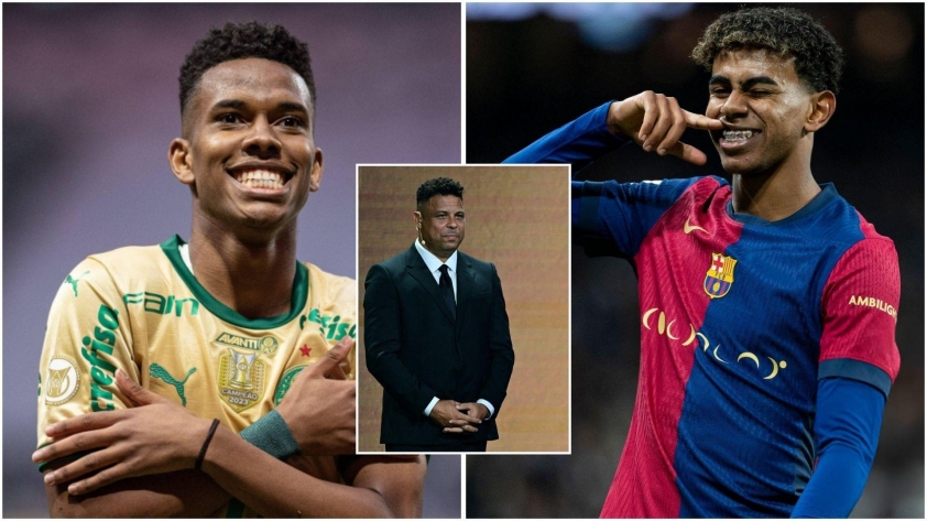 Ronaldo Nazario đánh giá cao Willian Estevao, so sánh với thần đồng Lamine Yamal