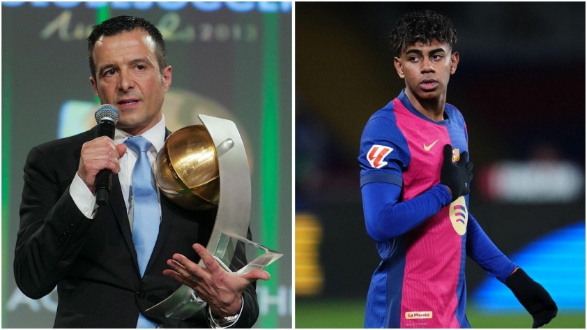 Lamine Yamal Siêu cò Jorge Mendes hướng dẫn con đường trở thành huyền thoại