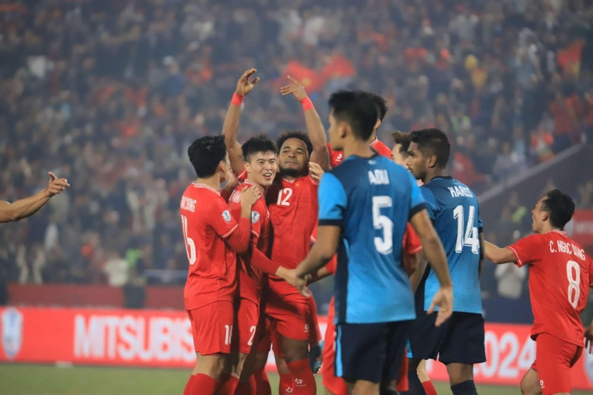 Việt Nam Đè Bẹp Singapore, Sải Bước Vào Chung Kết AFF Cup 2024