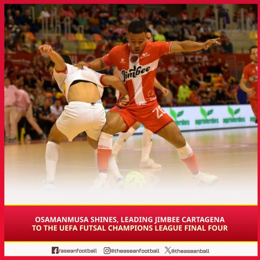 Muhammad Osamanmusa Ngôi sao futsal Thái Lan tỏa sáng tại Champions League châu Âu