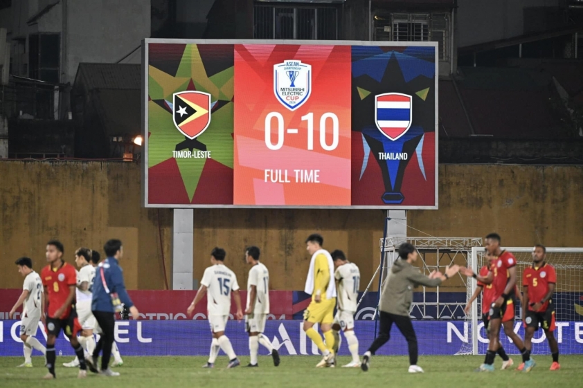 ĐT Thái Lan lập kỷ lục chiến thắng đậm nhất lịch sử AFF Cup với tỷ số 10-0 trước Đông Timor