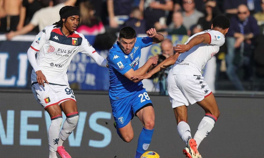 Empoli và Genoa đối đầu trong trận chiến Serie A khó đoán