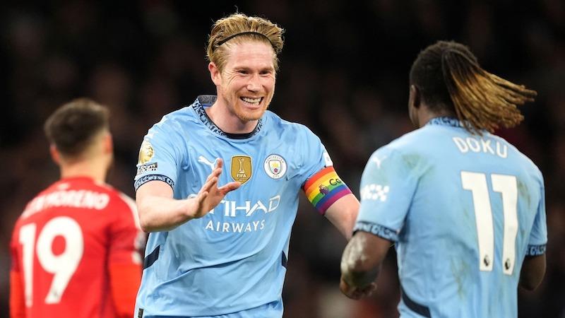 Kevin de Bruyne Thách thức tìm người thay thế tại Manchester City