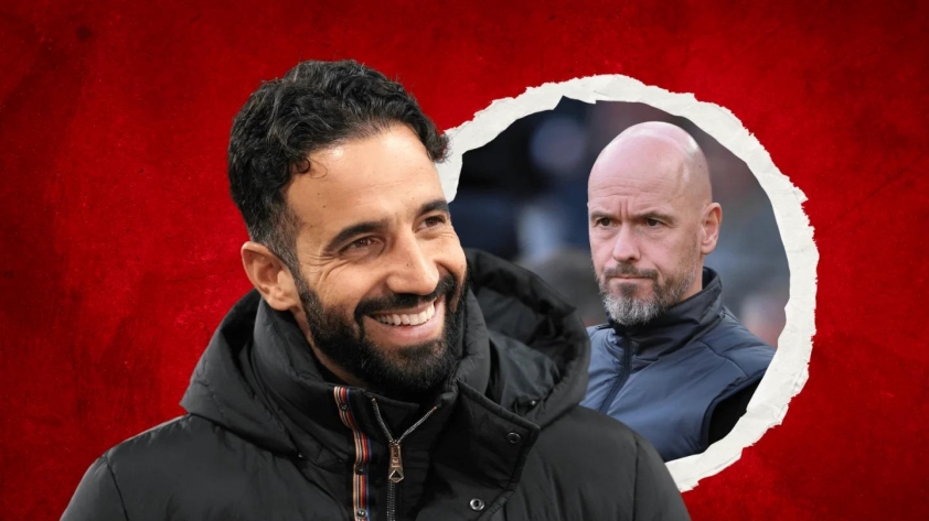 Amorim vật lộn tại Man Utd, khởi đầu tệ hơn người tiền nhiệm Ten Hag