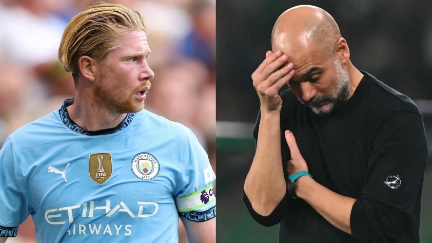 Kevin De Bruyne Pep Guardiola bác bỏ mâu thuẫn, nhấn mạnh quá trình phục hồi