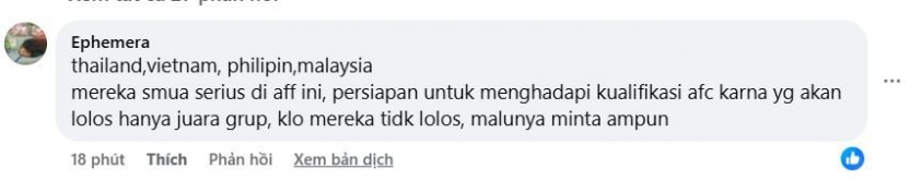 ĐT Việt Nam Lọt Chung Kết AFF Cup Nhiều CĐV Indonesia Vẫn Không Phục