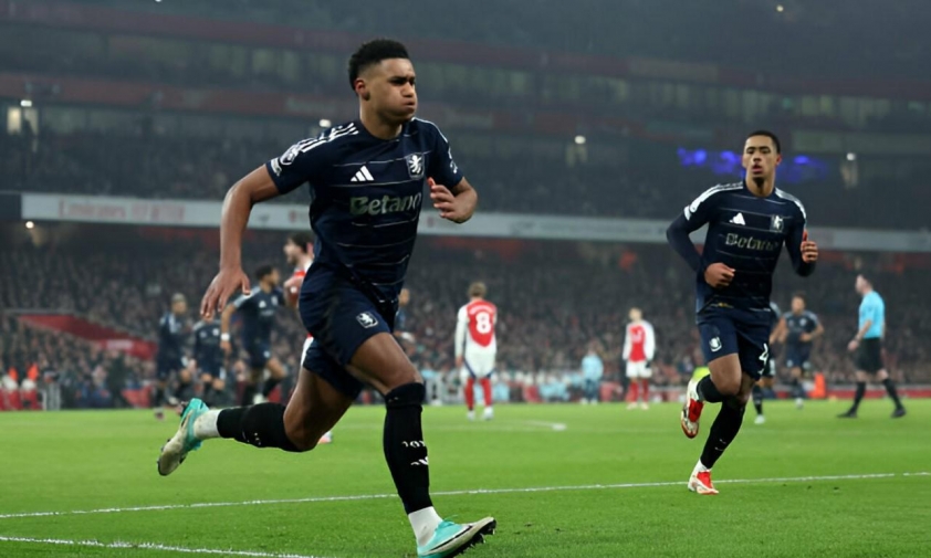 Arsenal hòa kịch tính 2-2 trước Aston Villa: Pháo thủ đánh rơi 2 điểm quý giá