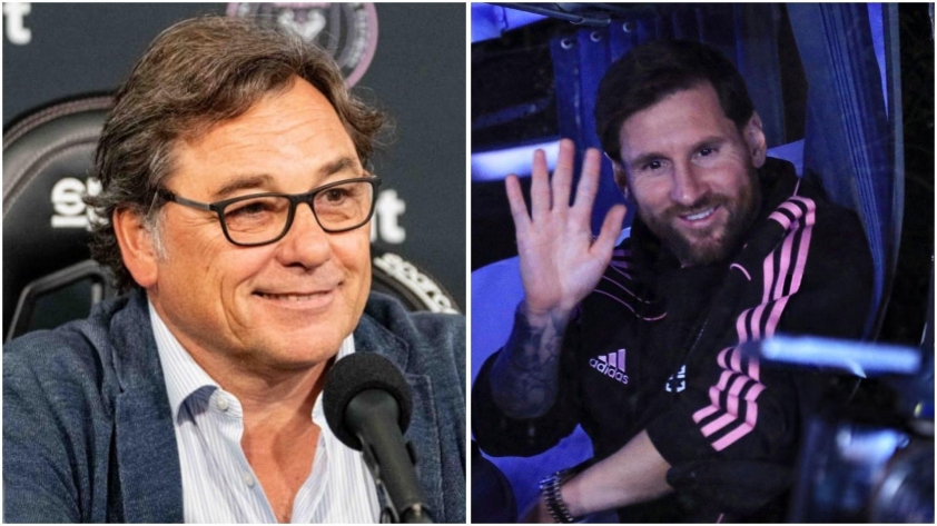 Xích mích với Messi? Chủ tịch phụ trách bóng đá Inter Miami bị điều chuyển