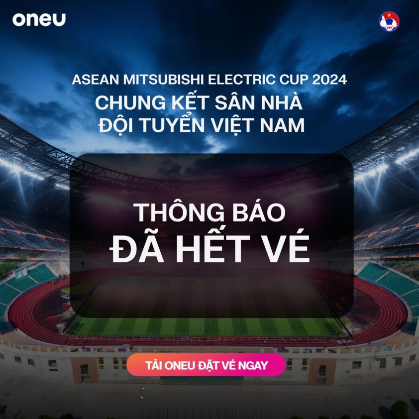 Cảnh báo khẩn cấp Vé giả trận chung kết lượt đi AFF Cup 2024 tràn lan trên thị trường chợ đen