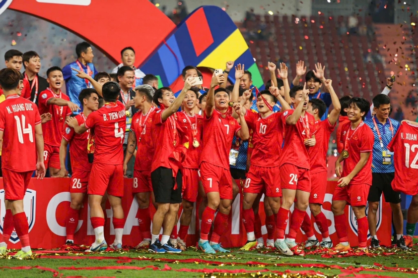 Tiền thưởng chảy vào túi ĐT Việt Nam sau AFF Cup 2024