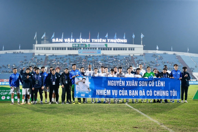 Nam Định chính thức nói lời chia tay Cúp Quốc gia 2024/2025