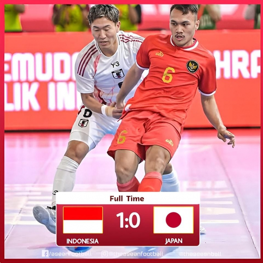 Tuyển Futsal Indonesia tạo địa chấn, đánh bại Nhật Bản tại 4Nations World Series 2025