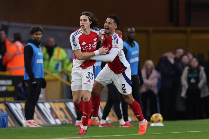 Trận cầu kịch tính Wolves vs Arsenal: Chiến thắng 1-0 nghẹt thở của Pháo thủ
