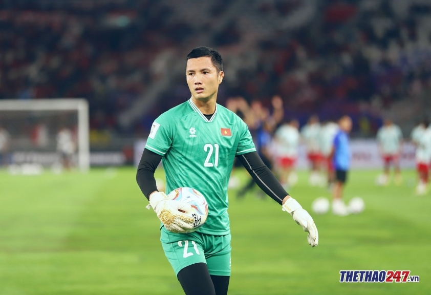 Thủ môn Nguyễn Đình Triệu dẫn đầu cuộc bình chọn thủ môn xuất sắc nhất AFF Cup 2024