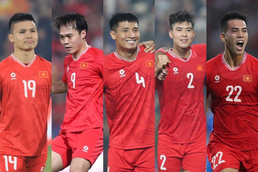 Ngôi sao vàng tỏa sáng 5 chiến binh Việt Nam ghi dấu lịch sử AFF Cup