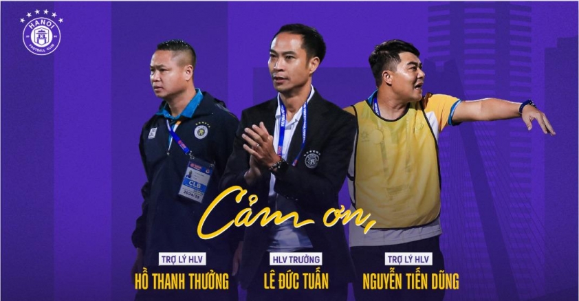 Hà Nội FC bổ nhiệm HLV Hoàng Văn Phúc, mở ra chương mới đầy hứa hẹn