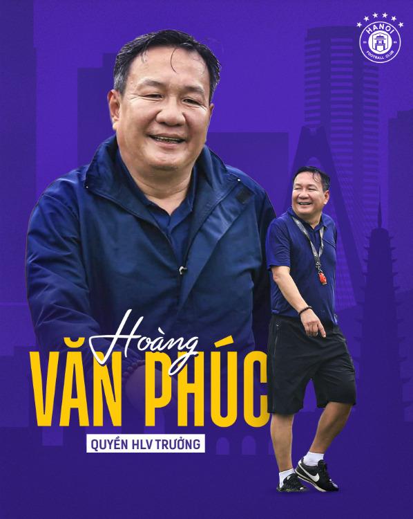 Hà Nội FC bổ nhiệm HLV Hoàng Văn Phúc, mở ra chương mới đầy hứa hẹn