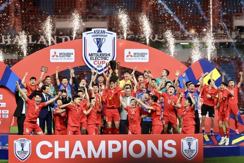 Chiến thắng vang dội Đội tuyển Việt Nam xướng tên vô địch ASEAN Cup 2024