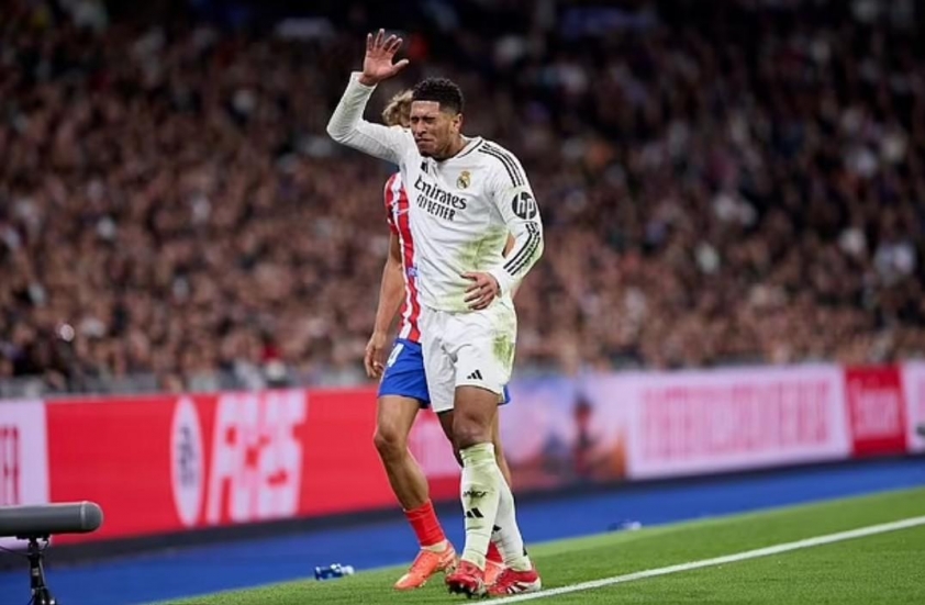 Bellingham thoát án phạt sau khi chửi tục trọng tài biên trong trận derby Madrid