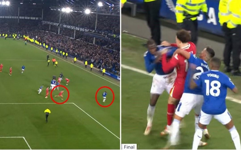 Trận Derby Merseyside đầy kịch tính: Everton và Liverpool chia điểm, thẻ đỏ và những tranh cãi nảy lửa