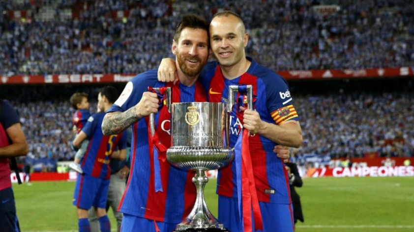 Iniesta gây bất ngờ khi loại Messi khỏi danh sách 5 cầu thủ yêu thích nhất mọi thời đại