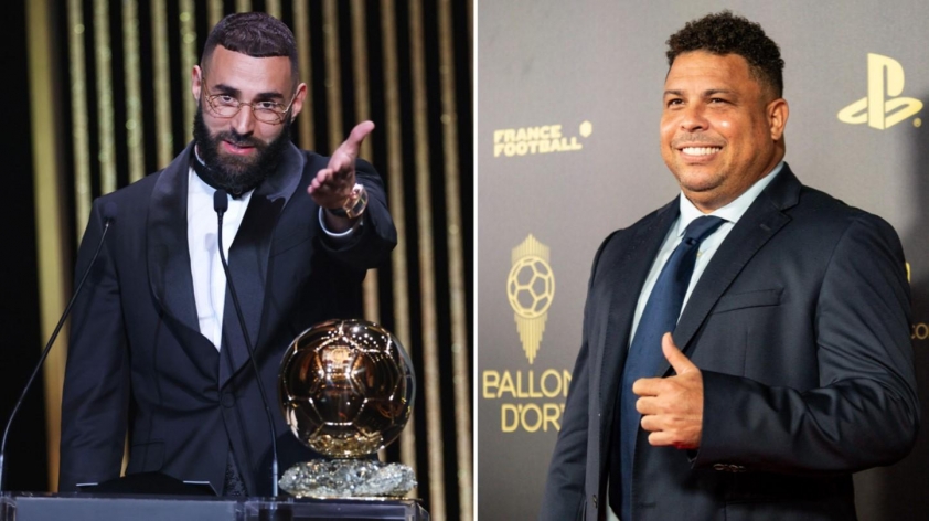 Benzema gây bất ngờ: Ronaldo Nazario mới là cầu thủ xuất sắc nhất lịch sử