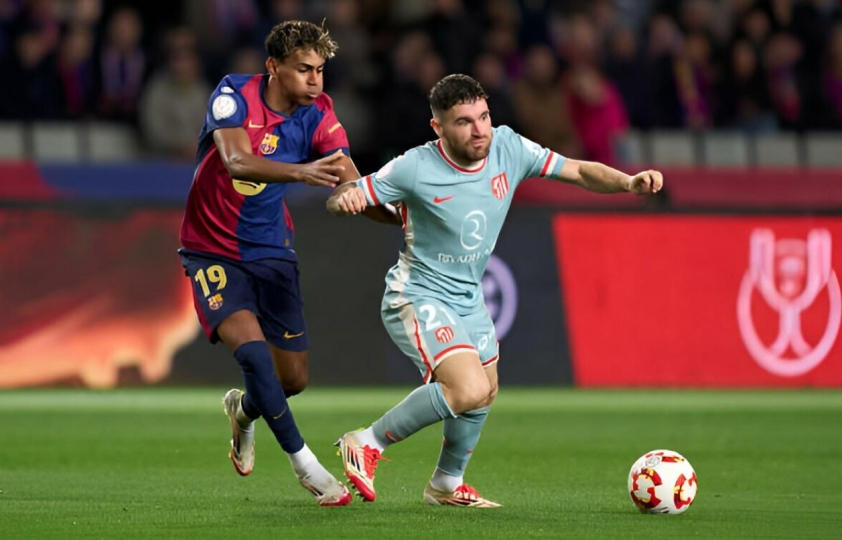 Barcelona và Atletico Madrid hòa nhau kịch tính 4-4 trong trận bán kết Cúp Nhà vua Tây Ban Nha