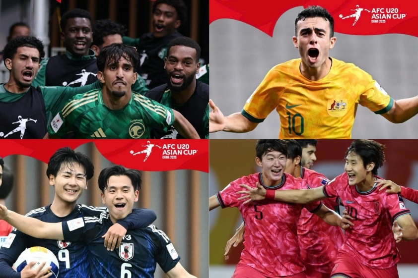 U20 Châu Á 2025: Bốn cường quốc giành vé vào bán kết và World Cup 2025
