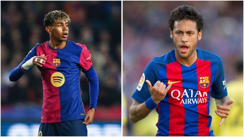 Lamine Yamal bất ngờ lựa chọn Jamal Musiala thay vì Neymar, thần tượng của mình