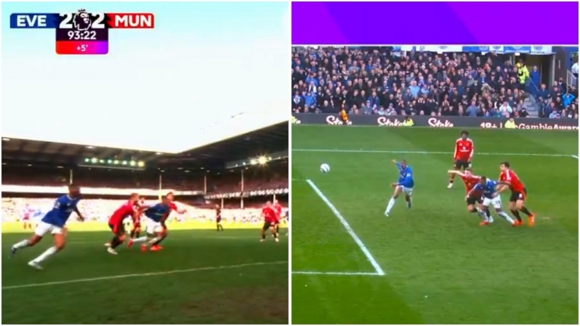 VAR gây tranh cãi: Everton bị từ chối penalty, Man Utd thoát thua trước Goodison Park