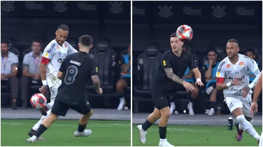 Neymar tỏa sáng giữa thất bại của Santos trước Corinthians