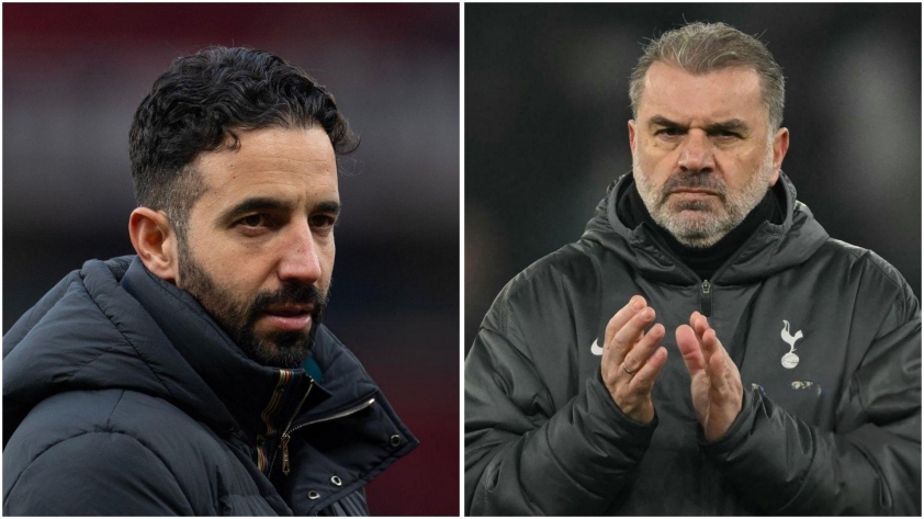 HLV Ruben Amorim: Áp lực dẫn dắt Man Utd lớn hơn Tottenham, thấu hiểu khó khăn của Ange Postecoglou