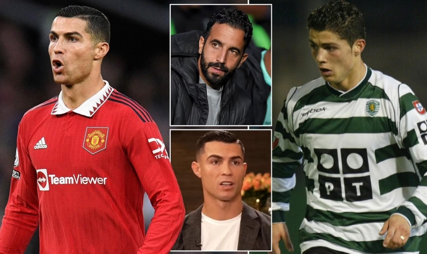 HLV Ruben Amorim và Cristiano Ronaldo: Mối quan hệ bất ngờ xa cách giữa hai huyền thoại Bồ Đào Nha