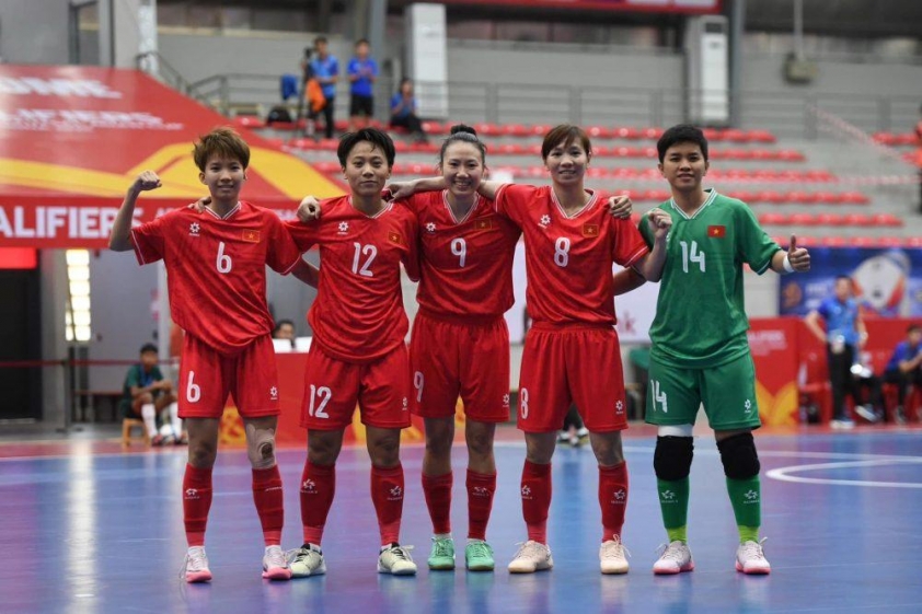 Tuyển Futsal Nữ Việt Nam Bốc Thăm May Mắn Tại VCK Futsal Châu Á 2025