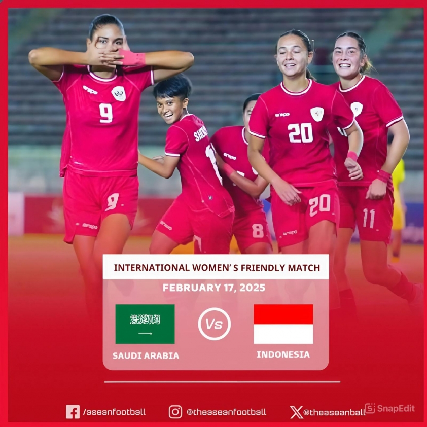Đội tuyển nữ Indonesia: Hành trình chinh phục AFF Cup nữ 2025
