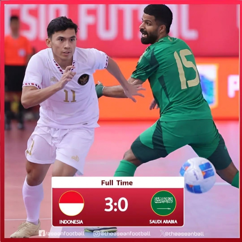 Futsal Indonesia Về Nhì Giải 4 Nations World Series, Đánh Bại Ả Rập Xê Út 3-0