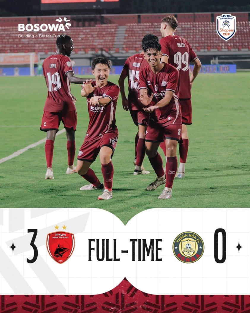 Thất bại cay đắng: Thanh Hóa nói lời chia tay AFC Cup 2024