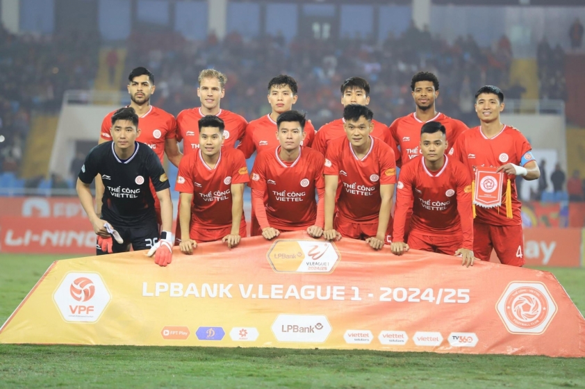 Viettel Vượt Mặt CAHN, Nắm Quyền Ngự Trị V-League 2024/25